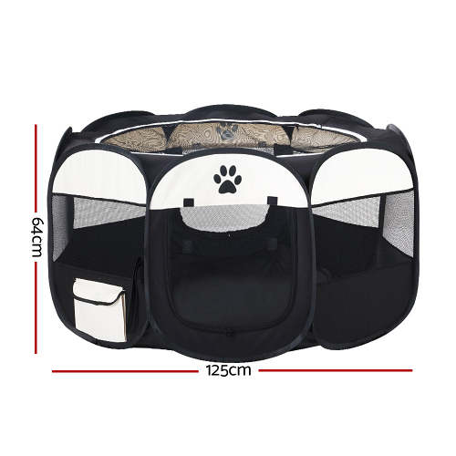 Pet Pet Dog Playpen Enclosure Crate 8 Panel Play Pen Tent Bag Puppy Fence 2XL