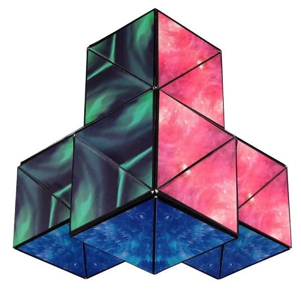 Variety Changeable Magnetic Magic Cube 3D Hand Flip Puzzle Toys Anti Stress Gift