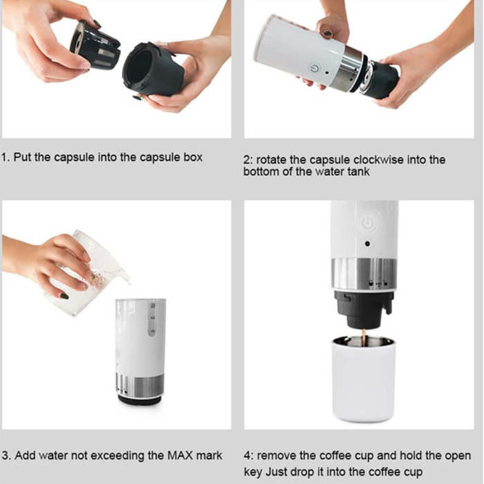 Portable Fully Automatic Espresso Maker