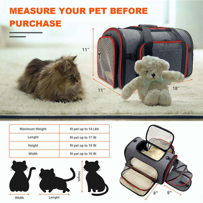 Deluxe Airline Pet Carrier