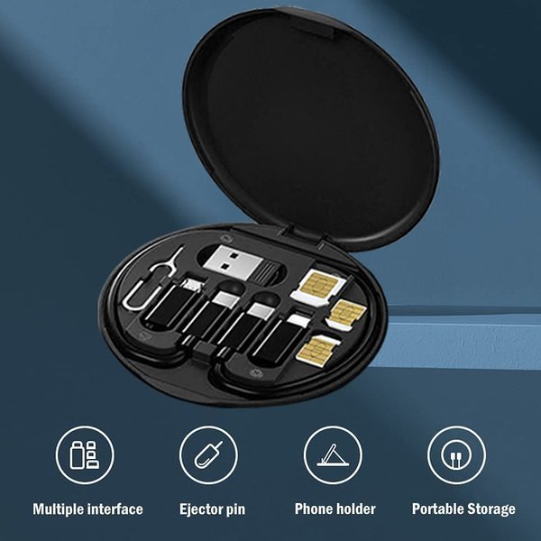 Multifunction Charging Cable Storage Box