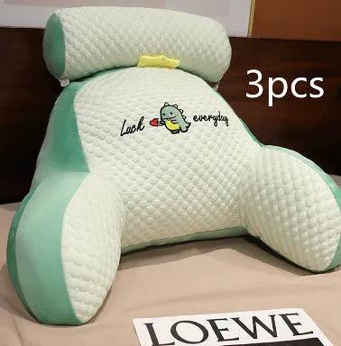 Soft Fluffy Triangle Reading Cushion
