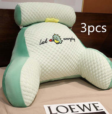Soft Fluffy Triangle Reading Cushion