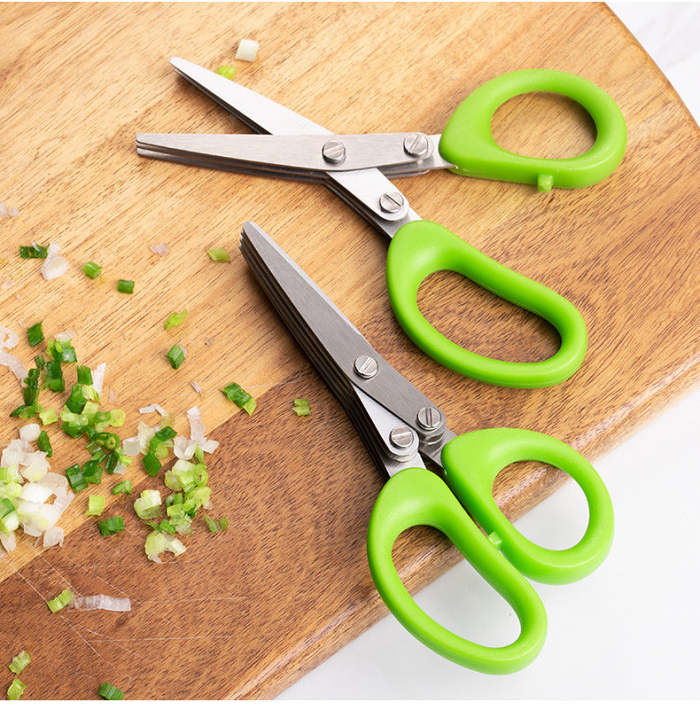 Multifunctional Stainless Steel Kitchen Scissors.