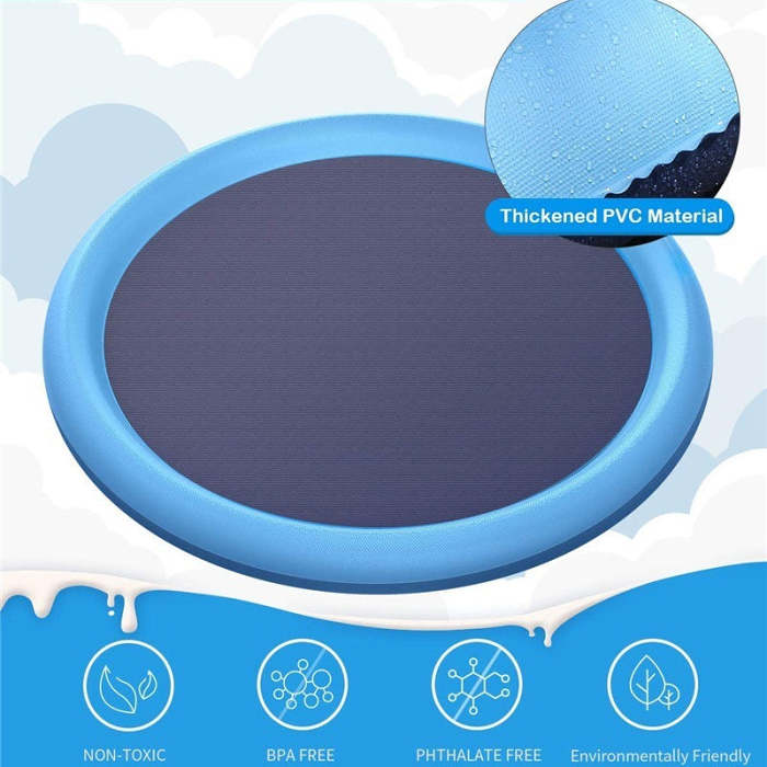 Non-Slip Splash Pad for Kids & Pets
