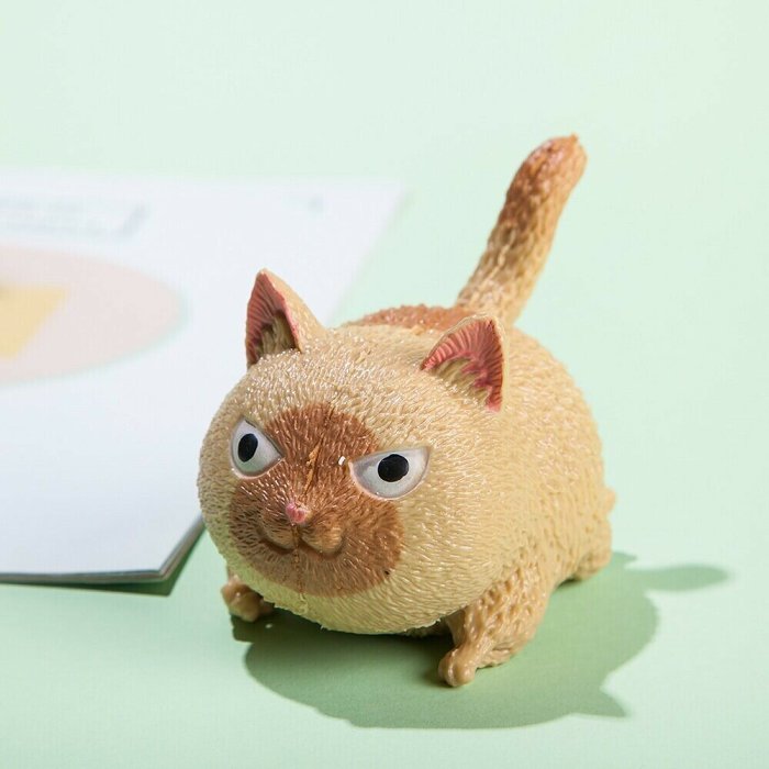 Angry Cat Stress Relief Toy