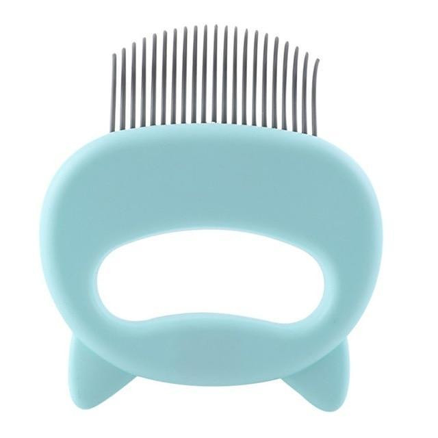 Pet Hair Removal Massaging Shell Comb - Cat Hair Removal Massaging Shell Comb