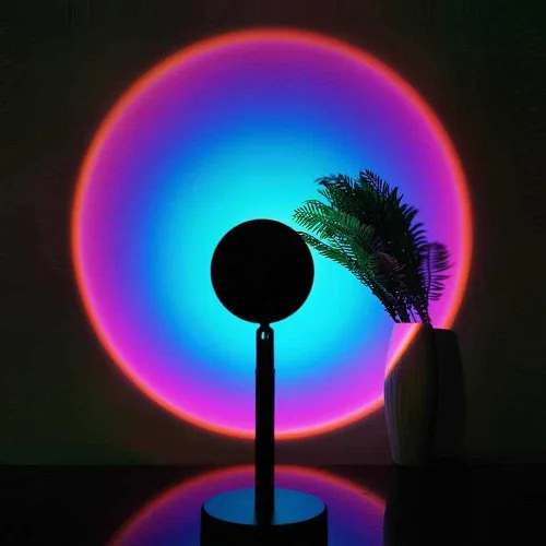 16 Colors Sunset Projection Lamp Sunset Lamp by Veasoon