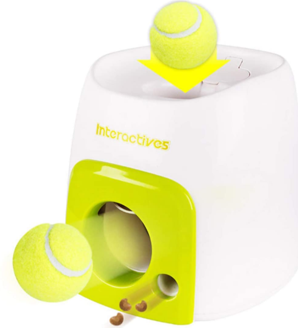 Dog Pet Automatic Interactive Ball Launcher