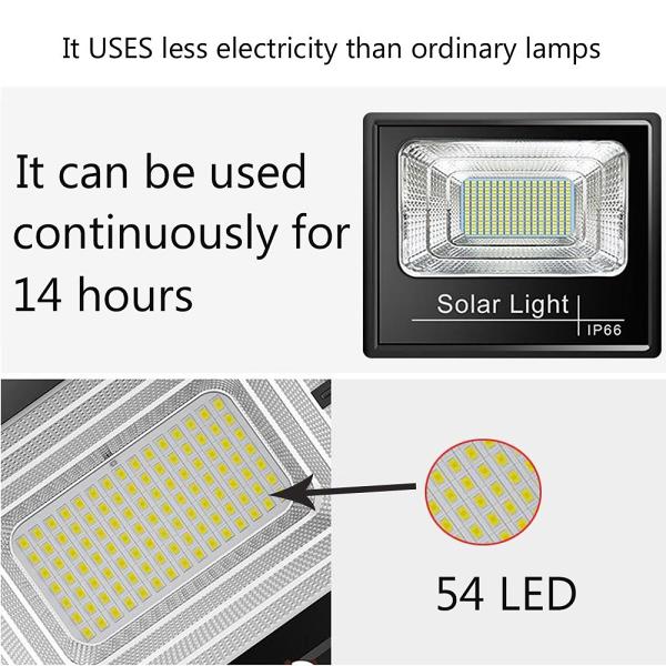 Outdoor solar Panel with Lamp
