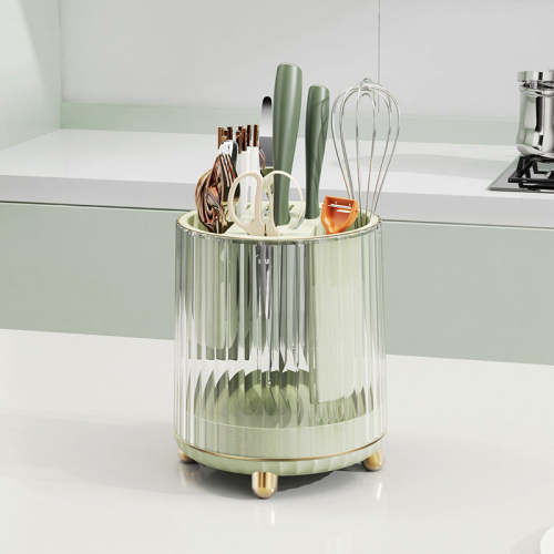 Multifunctional rotating kitchen knife holder.