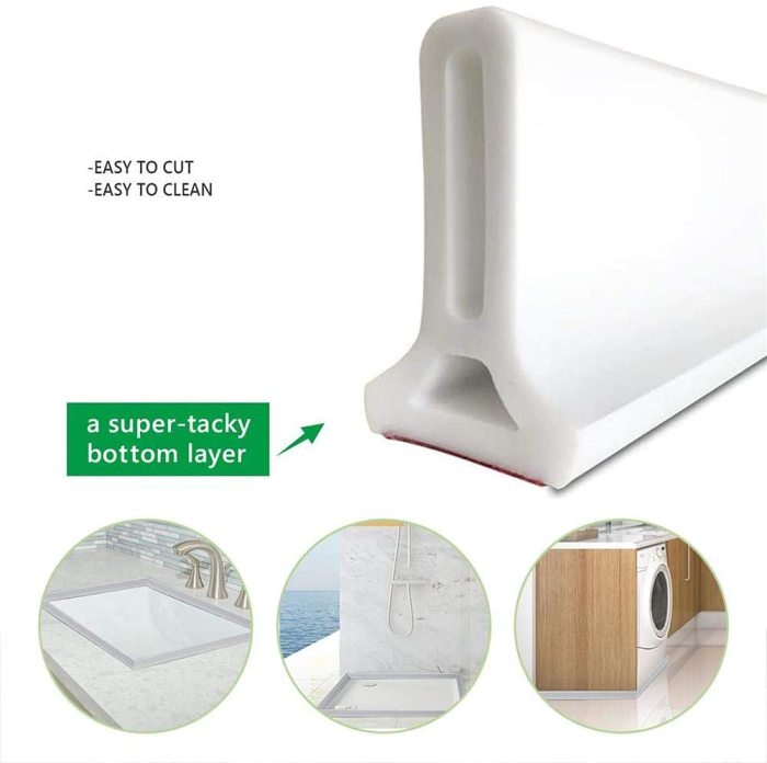 Bathroom And Kitchen Water Stopper