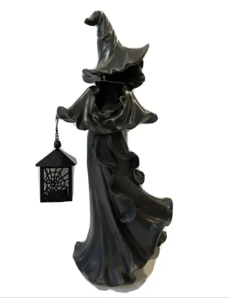 Black Witch With Lantern