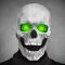 Hard Version - White + Green Glowing Eyes