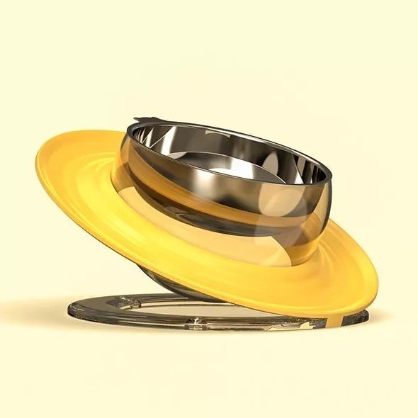 Planet Shaped Cat Bowl