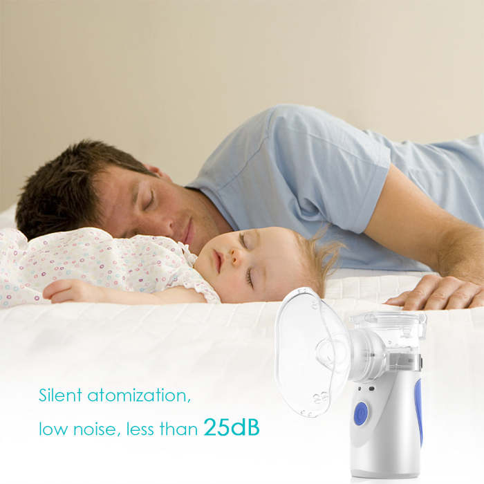 Portable Handheld Nebulizer Machine Mesh Steam Inhaler for Kids, Adults