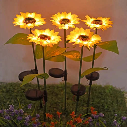 Solar Powered Garden Flowers