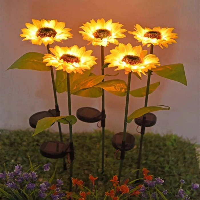 Solar Powered Garden Flowers