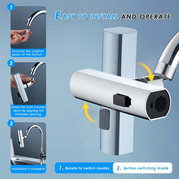 Kitchen Faucet Waterfall Outlet