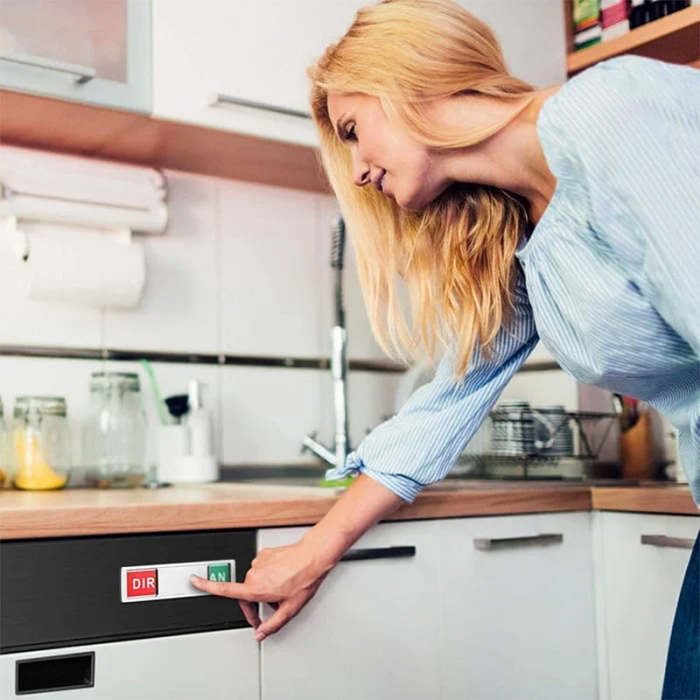 Clean Dirty Dishwasher Magnet Indicator Sign