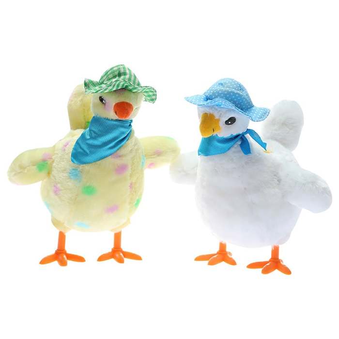 Electric Crazy Plush Chicken
