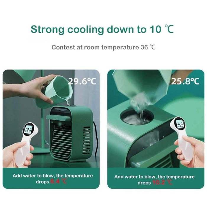 Small Fan Portable Office Home Desktop USB Cooling Fan by Veasoon