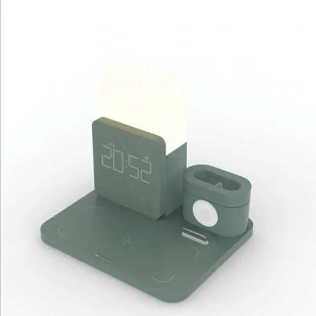 Wireless Charging Clock by Veasoon