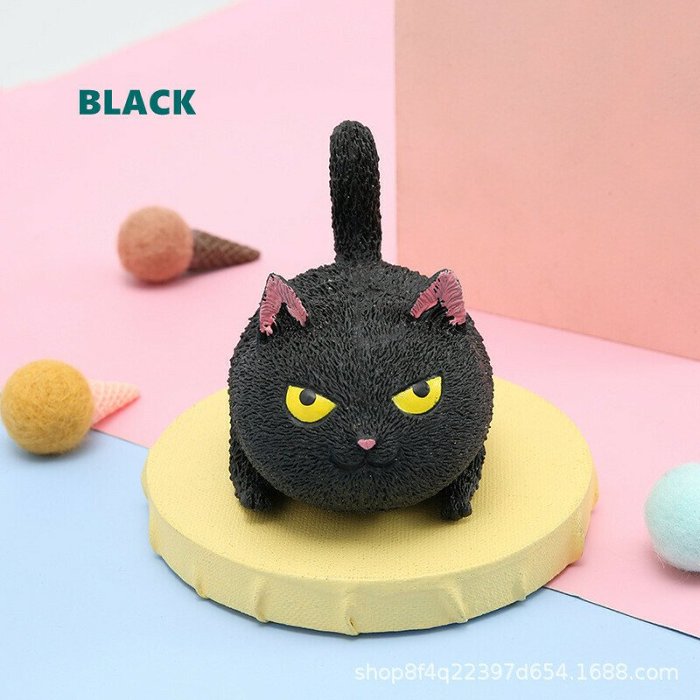 Angry Cat Stress Relief Toy