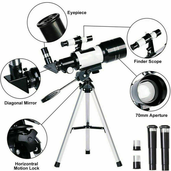 Professional Astronomical Telescope HD Night Vision With Tripod