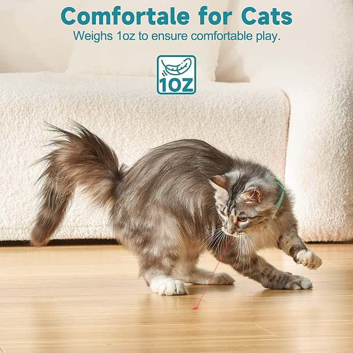 Laser Cat Toy Collar