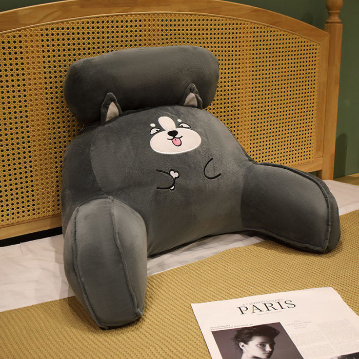Soft Fluffy Triangle Reading Cushion