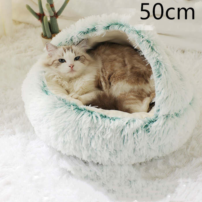 2-in-1 Pet Winter Bed