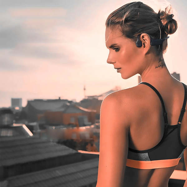 Open Ear Wireless Bone Conduction Headphones Sports Headset IPX4 Waterproof BT 5.0 HD Phone Call Free Ears Earphones for Running