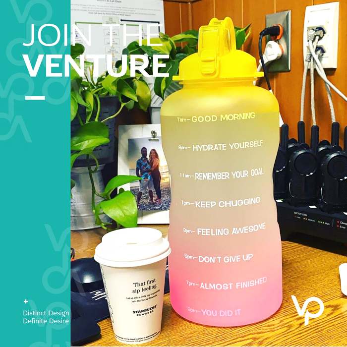 64oz Leak-Proof Water Bottle with Detachable Straw for Fitness