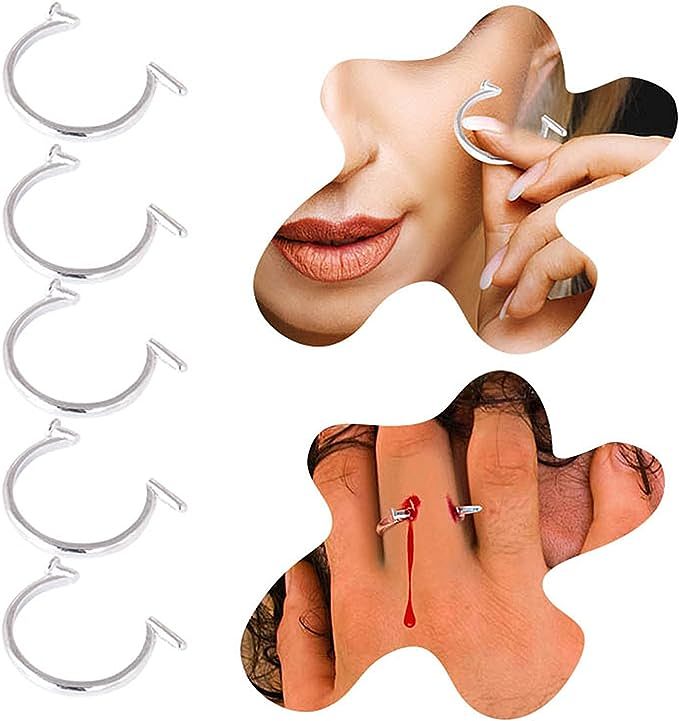 Wacky Halloween Spike Adjustable Open Ring