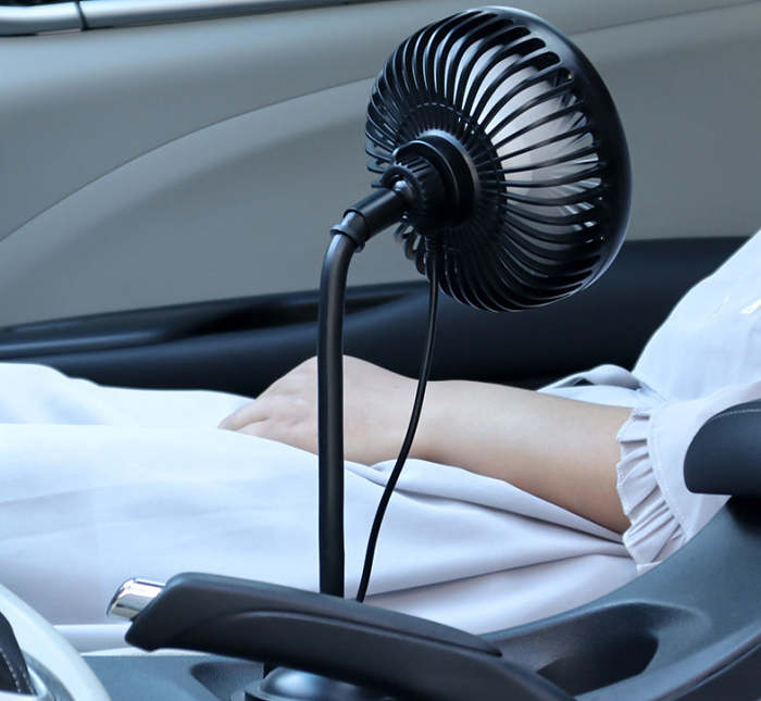 Car Cup Holder Fan