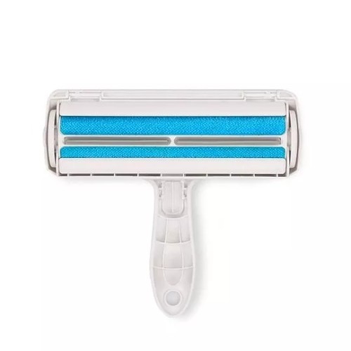 2 Way Pet Hair Remover Roller Removing Dog Cat Hair from Furniture Self Cleaning