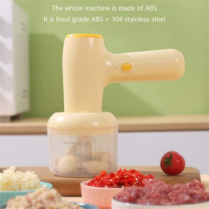 2-in-1 Electric Garlic Chopper