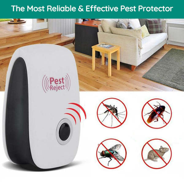 Ultrasonic Ant Repeller - 100% SAFE for Children and Pets - Get Rid Of Pests In 7 Days