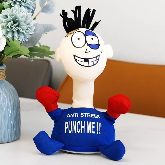Mighty Funny Punch Me Screaming Doll