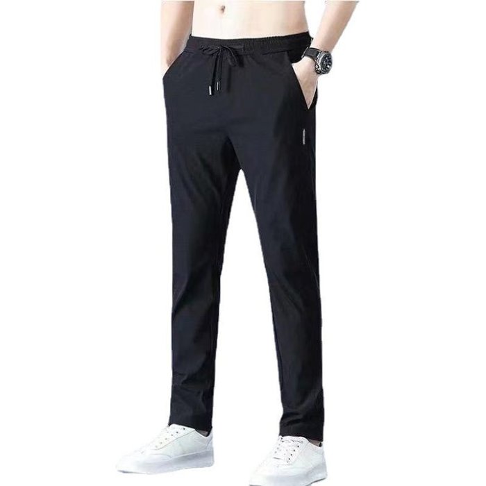 Acewonders Men’s Ice Silk Quick-Dry Stretch Pants