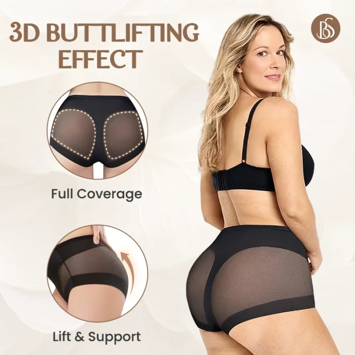 Ice Silk High Waist Hiplift Panties