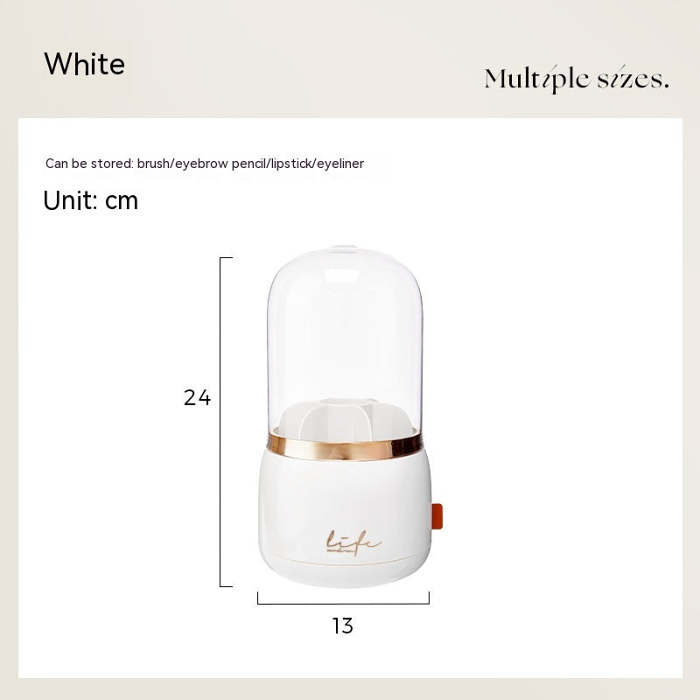 Desktop pen and makeup brush holder