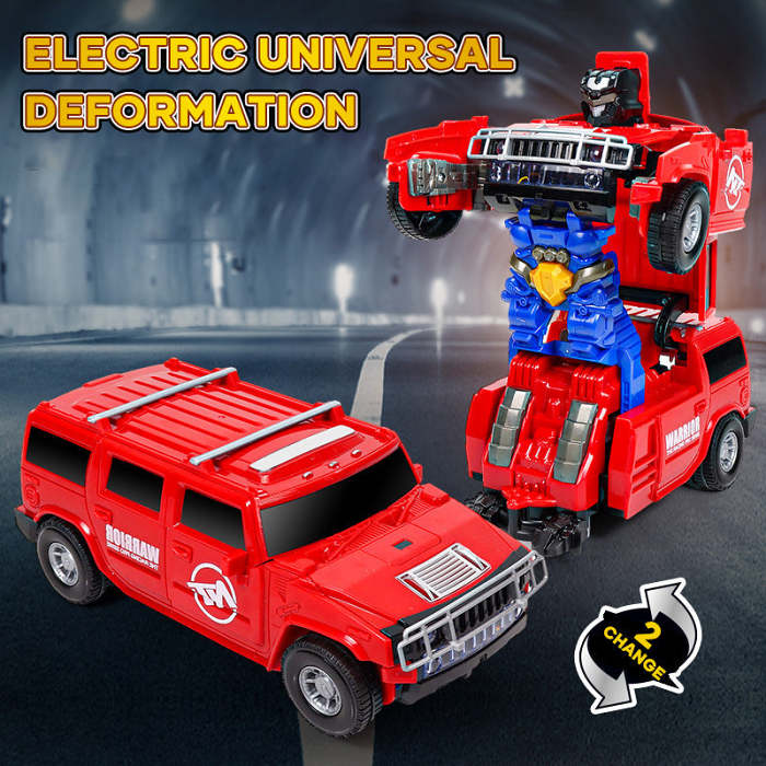 Transforming Robot Model Toy Car