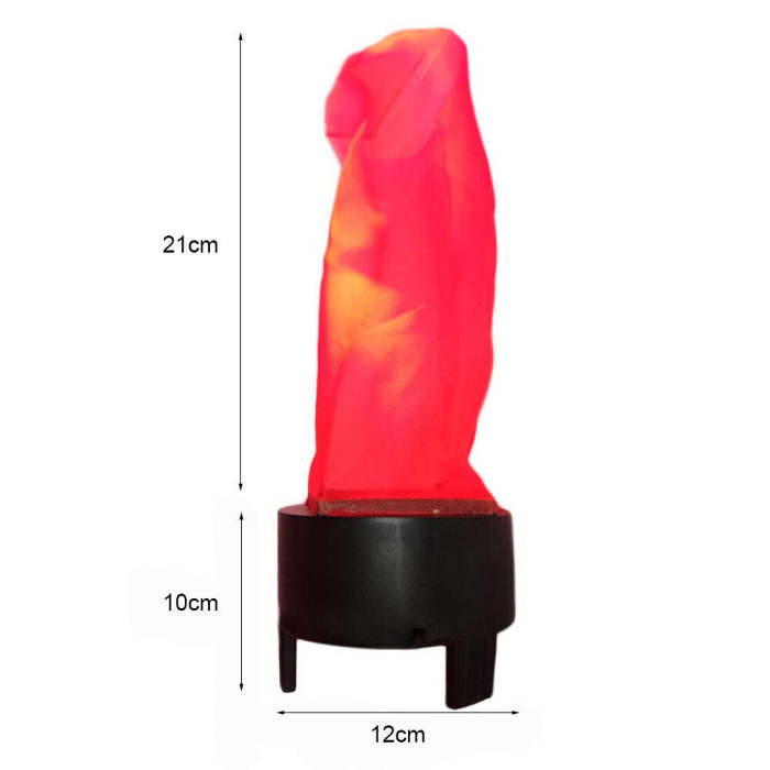 3W LED Artificial Fire Lamp Fake Flame Effect Torch Light Campfire Torch Light