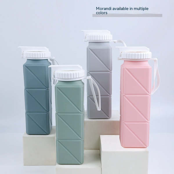 Portable Silicone Folding Water Bottle
