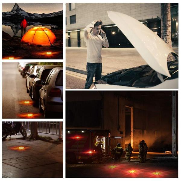 LED Road Flares Flashing Warning Light