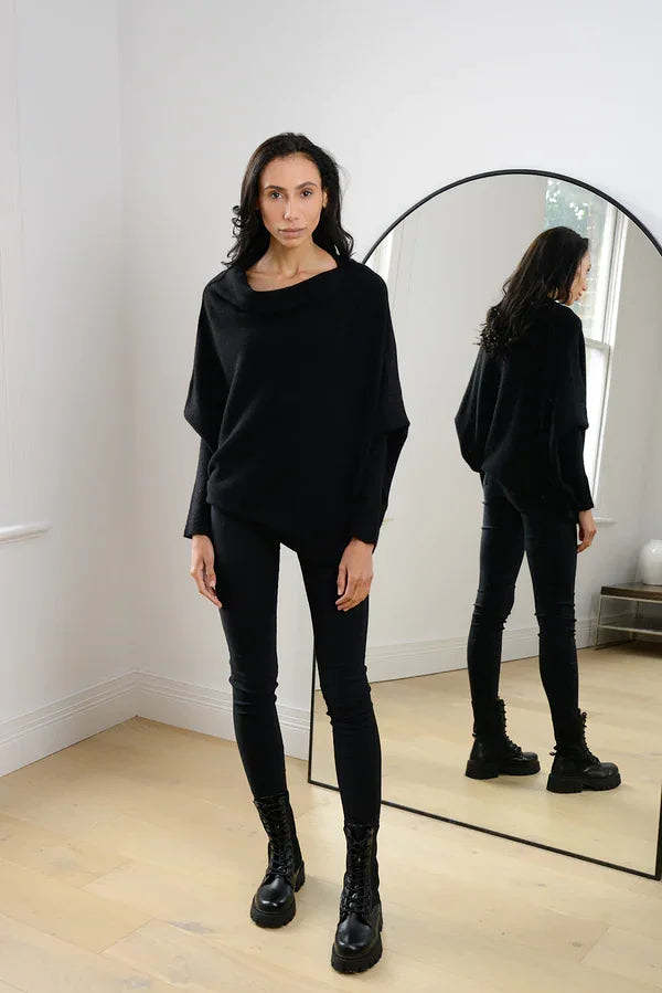 Classics Agave - Asymmetric Draped Jumper