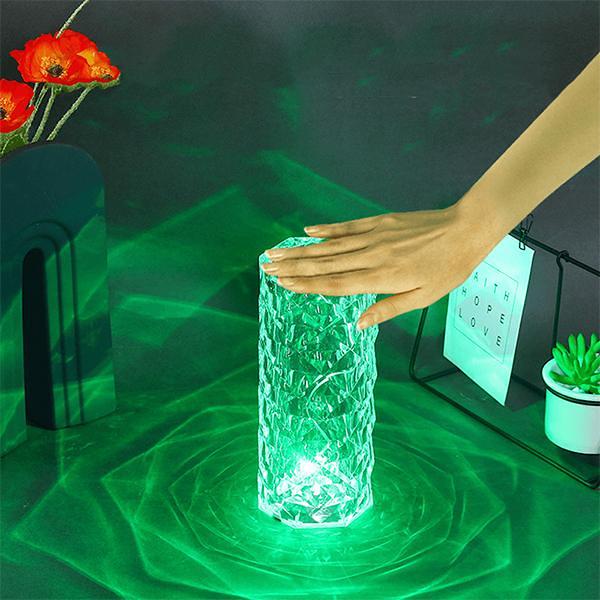 USB ROSE SHADOW CRYSTAL LAMP