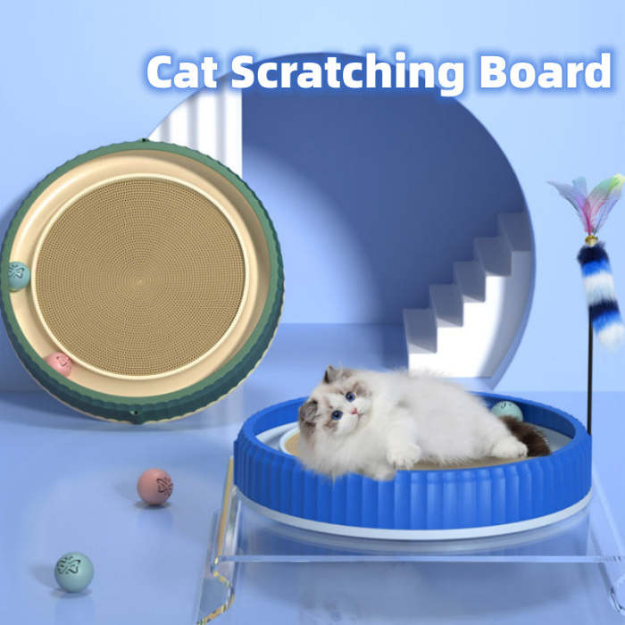 Round Cat Scratching Board